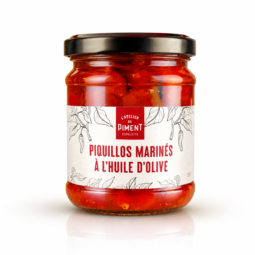 piquillos marinés à l'huile d'olive ( en morceaux) 130g