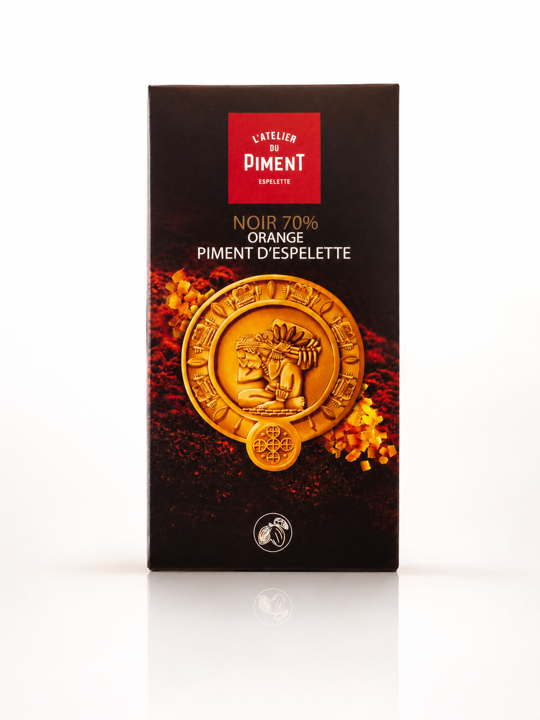 chocolat noir 70% orange et piment d’espelette