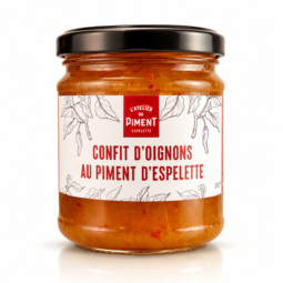 confit d’oignons au piment espelette 200g