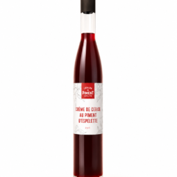 crème de cerise noire au piment d’espelette