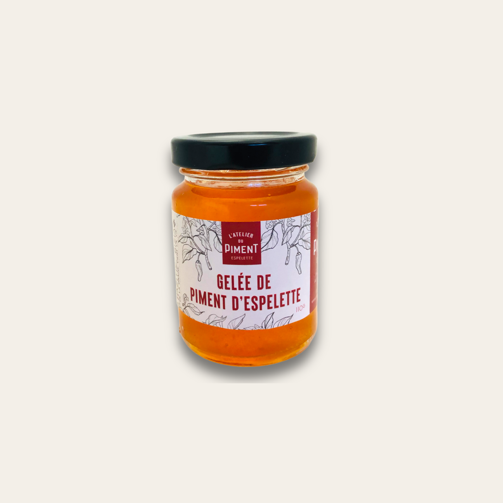 Sel au Piment d'Espelette - Verrine 100g du Pays Basque en vente