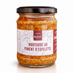 moutarde au piment d’espelette 180 g
