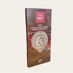 Chocolat Lait Fleur de sel de Guérande et Piment d’Espelette