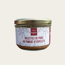 Rillettes de porc au Piment d’Espelette
