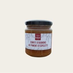 Confit d’oignons au piment Espelette 200g