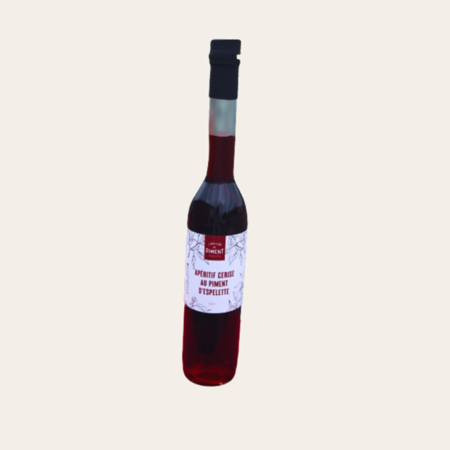APERITIVO DEL PAÍS VASCO DE CEREZA Y PIMIENTO DE ESPELETTE