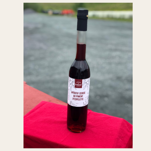 APERITIVO DEL PAÍS VASCO DE CEREZA Y PIMIENTO DE ESPELETTE - Imagen 2