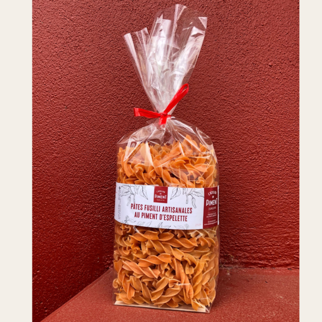 Pasta Fusilli casera con pimiento de Espelette - Imagen 3