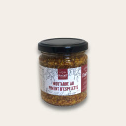 Moutarde au piment dâEspelette - 180 g