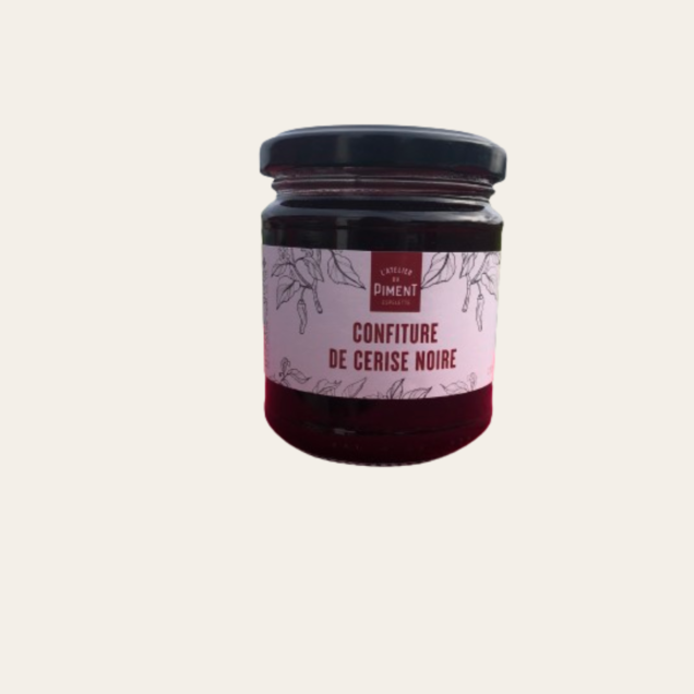 Confiture de cerise noire