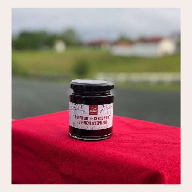 Black cherry jam with Espelette chili pepper - Image 2