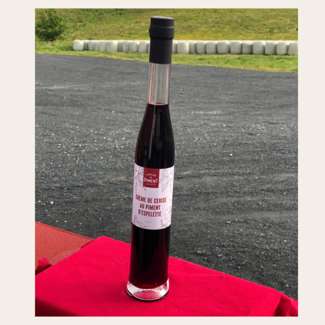 Crème de cerise noire au Piment d’Espelette – Image 2