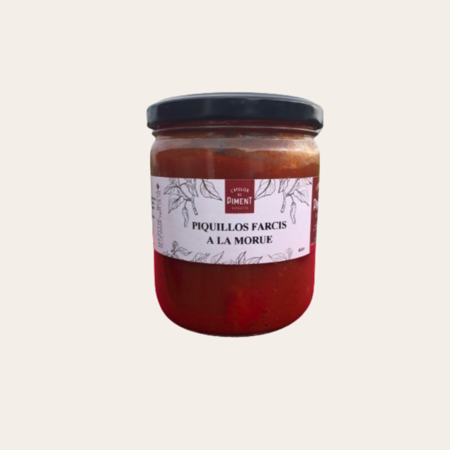 Piquillos farcis à la morue