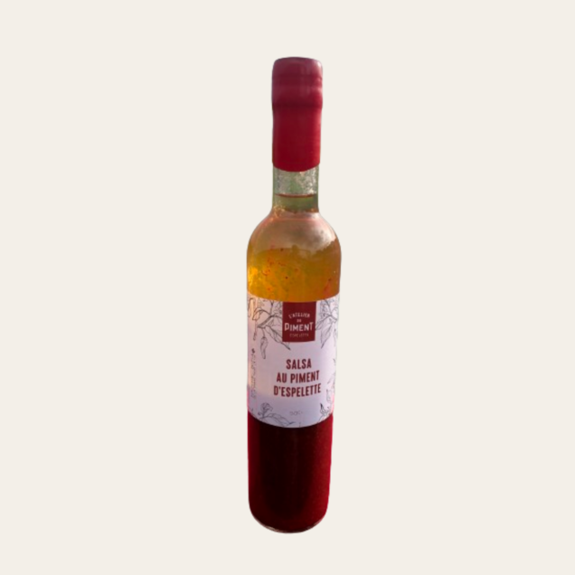 Sauce Salsa au piment d'Espelette