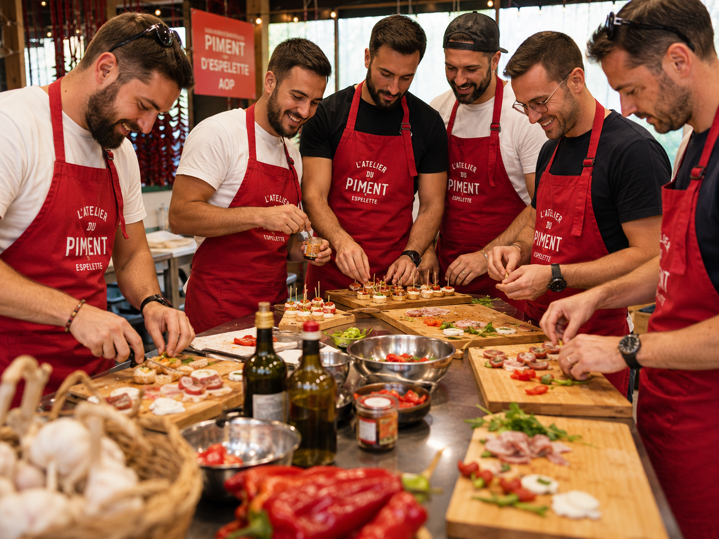 EVG au Pays Basque à l’Atelier du Piment